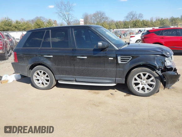 2009 Land Rover Range Rover Sport HSE with VIN SALSK25419A209483, listed as a IAAI auction lot 41807493 with 202,161 mi miles. Bid and sale history available at carsss.com. Image 14.