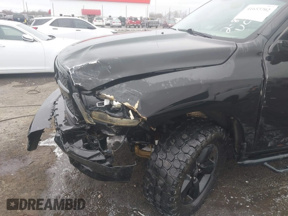2014 Ram 1500 Express with VIN 1C6RR7FT9ES375363, listed as a IAAI auction lot 41653702 with 153,240 mi miles. Bid and sale history available at carsss.com. Image 18.