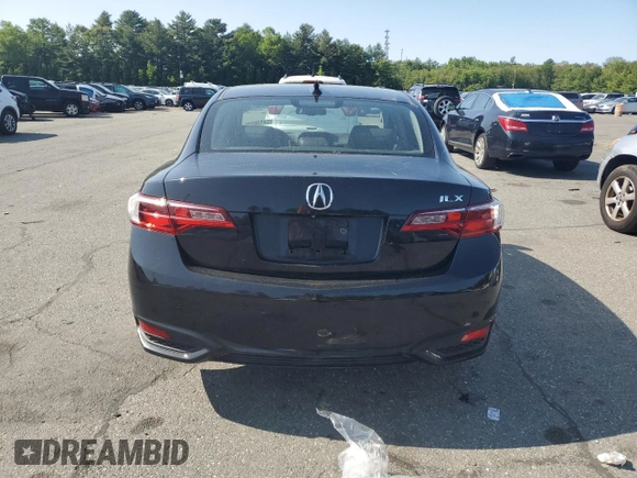 2016 Acura ILX Premium with VIN 19UDE2F74GA013889, listed as a Copart auction lot 59130225 with 185,235 mi miles and Salvage title. Bid and sale history available at DreamBid. Image 6.