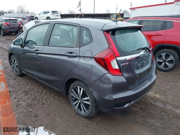 2018 Honda Fit EX-L with VIN 3HGGK5H98JM723457, listed as a IAAI auction lot 41630581 with 102,164 mi miles. Bid and sale history available at carsss.com. Image 3.