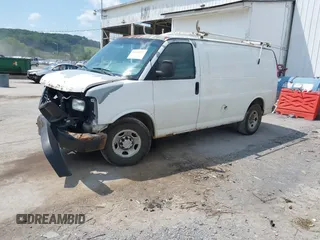 2007 Chevrolet Express Cargo with VIN 1GCGG25V371218321, listed as a IAAI auction lot 42638327 with Not provided miles and . Bid and sale history available at DreamBid. Image 2.