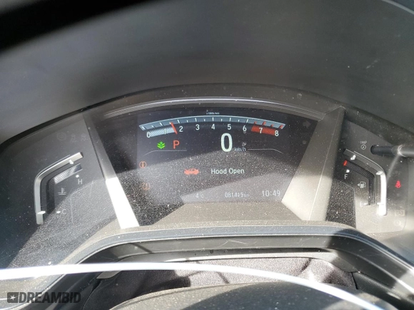 2020 Honda CR-V LX with VIN 2HKRW2H29LH240131, listed as a Copart auction lot 48787925 with 81,415 mi miles and Salvage Title. Bid and sale history available at carsss.com. Image 9.