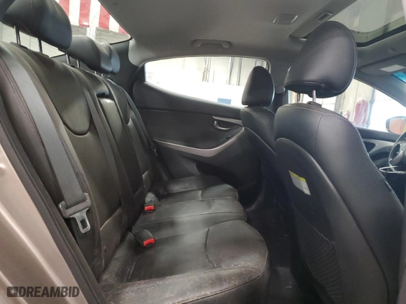 2013 Hyundai Elantra Limited PZEV with VIN 5NPDH4AEXDH197165, listed as a Copart auction lot 50725795 with 154,868 mi miles and Salvage Title. Bid and sale history available at carsss.com. Image 11.