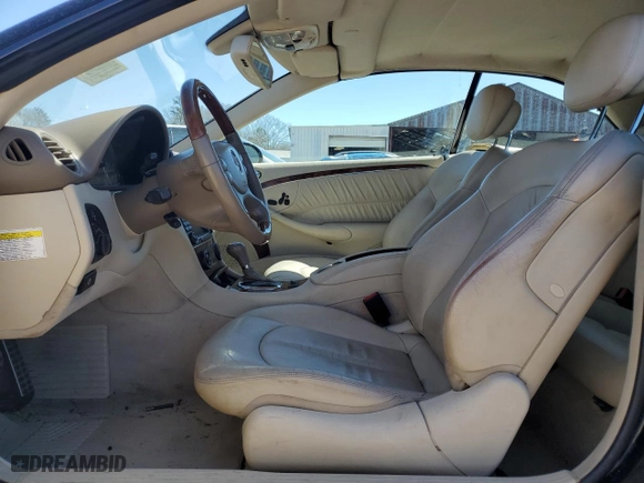 2008 Mercedes-Benz CLK-Class 3.5L with VIN WDBTK56F18F255103, listed as a Copart auction lot 47955325 with 0 mi miles and Salvage Title. Bid and sale history available at carsss.com. Image 7.