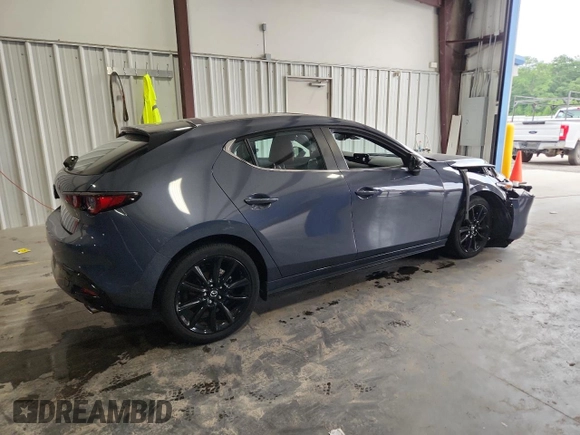 2024 Mazda 3 S Carbon Edition with VIN JM1BPBLM7R1709840, listed as a Copart auction lot 63763685 with 30,739 mi miles and Non repairable. Bid and sale history available at DreamBid. Image 3.