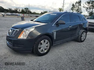 2016 Cadillac SRX Luxury Collection with VIN 3GYFNBE32GS517209, listed as a Copart auction lot 62057355 with 98,079 mi miles and Salvage title. Bid and sale history available at DreamBid. Image 1.