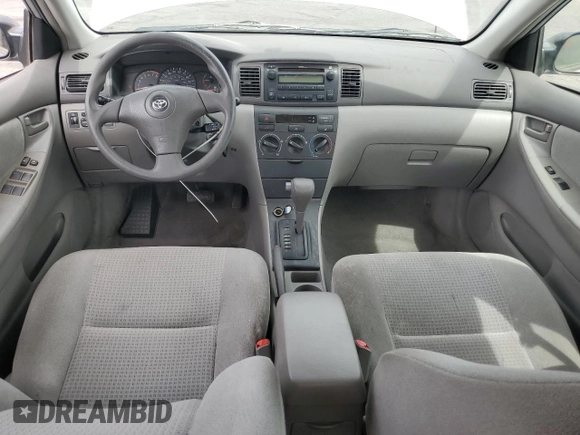2008 Toyota Corolla CE with VIN 1NXBR32E48Z985122, listed as a Copart auction lot 52348555 with 71,860 mi miles and Salvage Title. Bid and sale history available at DreamBid. Image 8.
