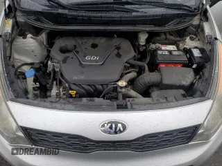 2014 Kia Rio LX with VIN KNADM5A38E6362171, listed as a Copart auction lot 84716354 with 130,991 mi miles and Clean Title. Bid and sale history available at carsss.com. Image 11.