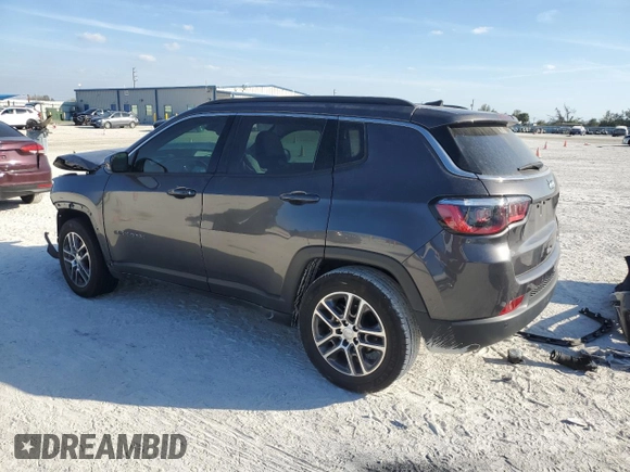 2020 Jeep Compass Latitude with VIN 3C4NJCBB4LT257074, listed as a Copart auction lot 46504265 with 81,623 mi miles and Non Repairable. Bid and sale history available at carsss.com. Image 2.