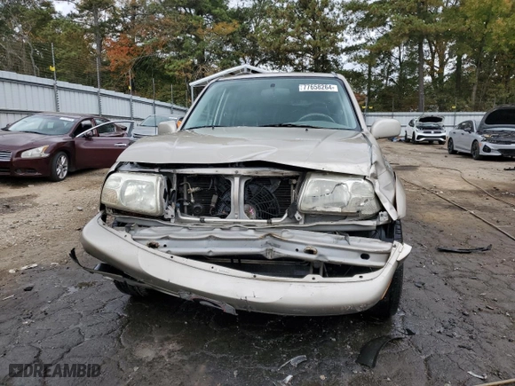 2002 Suzuki XL-7 Touring with VIN JS3TY92V524101048, listed as a Copart auction lot 77658264 with 226,279 mi miles and Salvage Title. Bid and sale history available at carsss.com. Image 5.