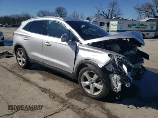 2017 Lincoln MKC Premiere with VIN 5LMCJ1D99HUL46943, listed as a Copart auction lot 45764045 with 88,519 mi miles and Salvage Title. Bid and sale history available at carsss.com. Image 4.