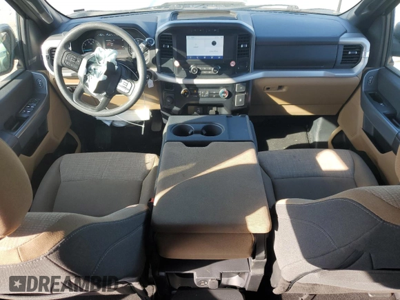 2023 Ford F-150 XL with VIN 1FTEW1C80PKD44468, listed as a Copart auction lot 50555375 with 49,411 mi miles and Clean title. Bid and sale history available at DreamBid. Image 8.