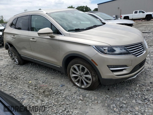 2017 Lincoln MKC Select with VIN 5LMCJ2D91HUL20326, listed as a Copart auction lot 55759715 with 52,352 mi miles and Salvage title. Bid and sale history available at DreamBid. Image 4.