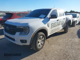 2024 Ford Ranger XL with VIN 1FTER4BH7RLE27371, listed as a IAAI auction lot 41674611 with 17,766 mi miles. Bid and sale history available at carsss.com. Image 17.