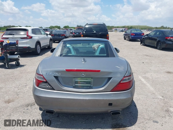 2014 Mercedes-Benz SLK 250 with VIN WDDPK4HA7EF092618, listed as a IAAI auction lot 42150470 with 52,727 mi miles and . Bid and sale history available at DreamBid. Image 17.