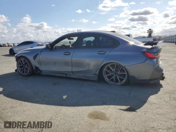 2023 BMW M3 Competition xDrive z VIN WBS43AY02PFP03618, wystawiony jako Copart lot #54060725 z przebiegiem 31 712 mil mil oraz Szkoda całkowita • Salvage title. Historia ofert i sprzedaży dostępna na DreamBid. Obrazek 2.