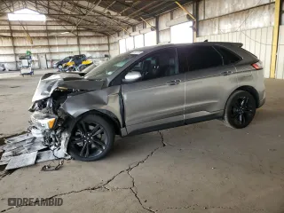 2021 Ford Edge ST with VIN 2FMPK4AP3MBA02370, listed as a Copart auction lot 41507755 with 45,903 mi miles and Salvage Title. Bid and sale history available at carsss.com. Image 1.