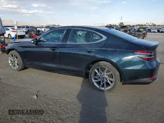 2022 Genesis G70 2.0T with VIN KMTG34TA2NU094241, listed as a Copart auction lot 73439144 with 52,352 mi miles and Salvage Title. Bid and sale history available at carsss.com. Image 2.