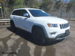 2014 Jeep Grand Cherokee Limited with VIN 1C4RJFBG4EC335916, listed as a IAAI auction lot 41847209 with 267,621 mi miles. Bid and sale history available at carsss.com. Image 1.