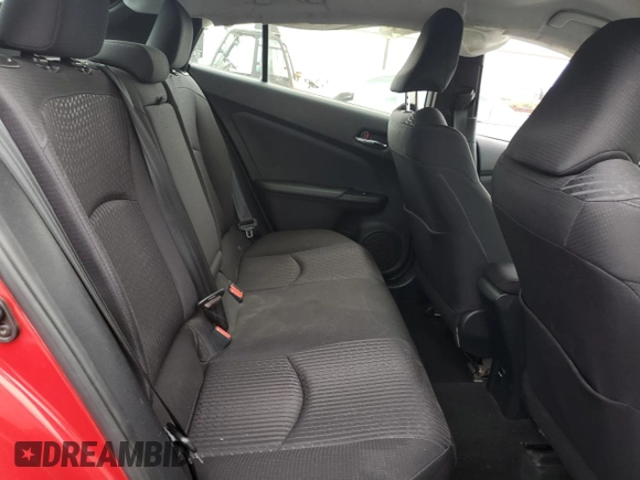 2017 Toyota Prius Two with VIN JTDKARFU0H3533240, listed as a Copart auction lot 53893145 with 66,551 mi miles and Salvage Title. Bid and sale history available at DreamBid. Image 10.