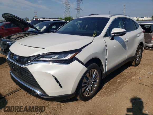 2023 Toyota Venza LE with VIN JTEAAAAH2PJ130244, listed as a Copart auction lot 58357973 with 547 mi miles. Bid and sale history available at carsss.com. Image 1.