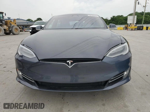 2020 Tesla Model S Long Range with VIN 5YJSA1E22LF351472, listed as a Copart auction lot 56195695 with 76,311 mi miles and Salvage title. Bid and sale history available at DreamBid. Image 5.