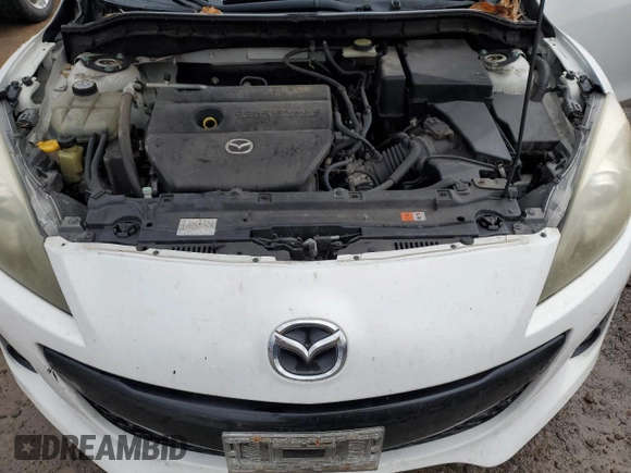 2012 Mazda 3 S Grand Touring with VIN JM1BL1W50C1667173, listed as a Copart auction lot 82194964 with 99,509 mi miles and Salvage Title. Bid and sale history available at DreamBid. Image 11.