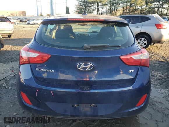 2013 Hyundai Elantra with VIN KMHD35LE4DU055087, listed as a Copart auction lot 80123454 with 128,588 mi miles and Salvage Title. Bid and sale history available at DreamBid. Image 6.