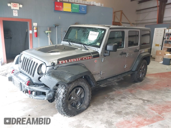 2017 Jeep Wrangler Unlimited Rubicon Recon z VIN 1C4BJWFG5HL687757, wystawiony jako IAAI lot #42367095 z przebiegiem 48 441 mil mil oraz . Historia ofert i sprzedaży dostępna na DreamBid. Obrazek 17.