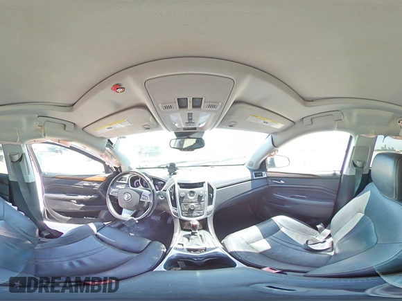 2012 Cadillac SRX Performance Collection with VIN 3GYFNBE34CS609643, listed as a Copart auction lot 57223065 with 182,072 mi miles and Salvage title. Bid and sale history available at DreamBid. Image 15.