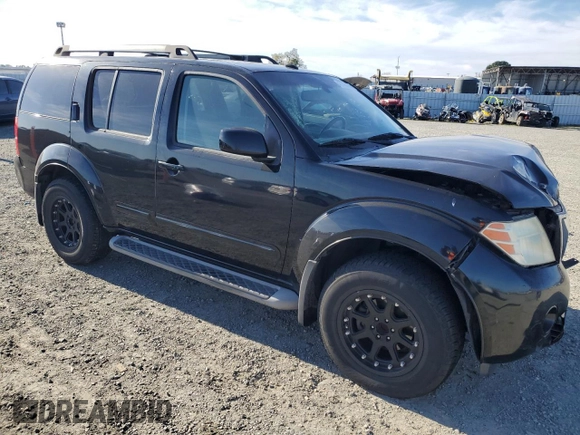 2008 Nissan Pathfinder S with VIN 5N1AR18U58C643909, listed as a Copart auction lot 47435565 with 210,390 mi miles and Salvage title. Bid and sale history available at DreamBid. Image 4.