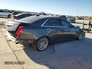 2017 Cadillac CTS Luxury RWD with VIN 1G6AR5SS9H0206423, listed as a Copart auction lot 81364124 with Not Provided miles and Salvage Title. Bid and sale history available at DreamBid. Image 3.