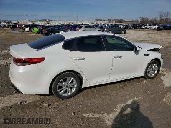 2016 Kia Optima LX with VIN KNAGT4L32G5089535, listed as a Copart auction lot 48806715 with 118,920 mi miles and Salvage Title. Bid and sale history available at carsss.com. Image 3.