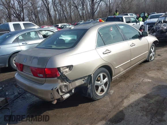 2005 Honda Accord EX-L z VIN 1HGCM56845A011131, wystawiony jako IAAI lot #41652955 z przebiegiem 283 176 mil mil oraz . Historia ofert i sprzedaży dostępna na DreamBid. Obrazek 4.