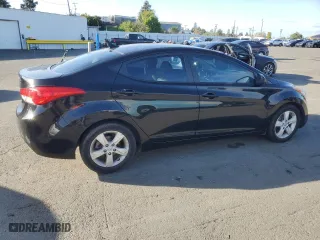 2012 Hyundai Elantra Limited with VIN 5NPDH4AE9CH116395, listed as a Copart auction lot 50218895 with 167,324 mi miles and Salvage Title. Bid and sale history available at carsss.com. Image 3.