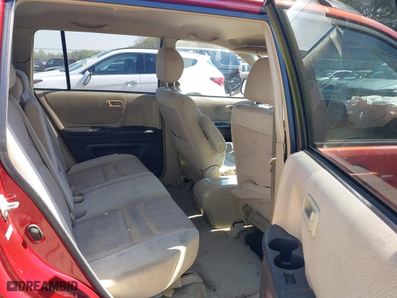2003 Toyota Highlander with VIN JTEHF21A530120526, listed as a IAAI auction lot 41908513 with 273,718 mi miles. Bid and sale history available at carsss.com. Image 8.