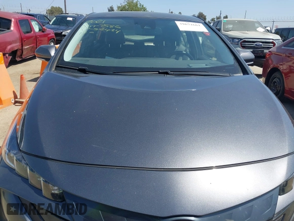 2021 Toyota Prius LE with VIN JTDKAMFP3M3167586, listed as a IAAI auction lot 39672661 with 42,050 mi miles and . Bid and sale history available at DreamBid. Image 12.