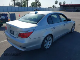 2004 BMW 5 Series 530i with VIN WBANA73504B803790, listed as a IAAI auction lot 41954910 with 130,570 mi miles. Bid and sale history available at carsss.com. Image 4.