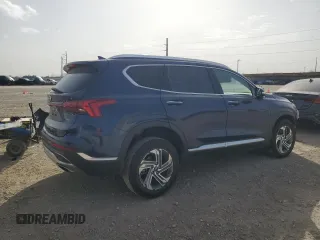 2022 Hyundai Santa Fe SEL with VIN 5NMS3DAJ6NH473438, listed as a Copart auction lot 48191605 with 46,744 mi miles and Salvage Title. Bid and sale history available at carsss.com. Image 3.