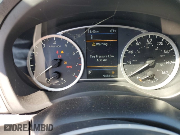 2019 Nissan Sentra SV with VIN 3N1AB7AP1KY398270, listed as a Copart auction lot 52421835 with 9,486 mi miles and Salvage Title. Bid and sale history available at carsss.com. Image 9.