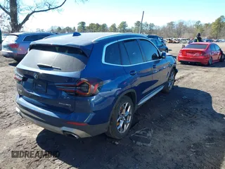 2022 BMW X3 xDrive30i with VIN 5UX53DP08N9K21325, listed as a IAAI auction lot 41690149 with 34,492 mi miles and . Bid and sale history available at DreamBid. Image 4.