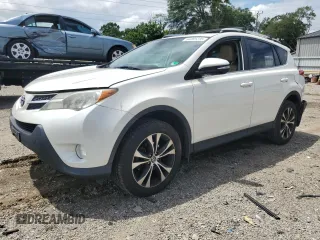 2015 Toyota RAV4 Limited with VIN 2T3DFREVXFW367484, listed as a Copart auction lot 64085235 with 110,169 mi miles and Salvage title. Bid and sale history available at DreamBid. Image 1.