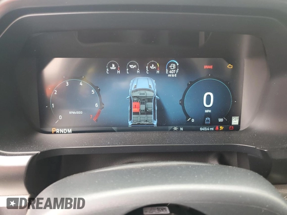 2024 Ford F-150 with VIN 1FTFW7LD8RFB79270, listed as a Copart auction lot 51674575 with 6,413 mi miles and Salvage title. Bid and sale history available at DreamBid. Image 9.