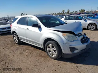 2012 Chevrolet Equinox LS with VIN 2GNALBEK7C6244202, listed as a IAAI auction lot 41307730 with 132,516 mi miles. Bid and sale history available at carsss.com. Image 1.