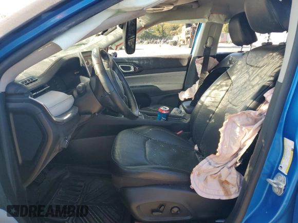 2022 Jeep Compass (RED) Edition with VIN 3C4NJDCB9NT224014, listed as a Copart auction lot 76982274 with 46,062 mi miles and Salvage title. Bid and sale history available at DreamBid. Image 7.