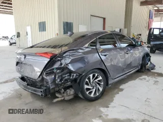 2017 Honda Civic LX with VIN 19XFC2F56HE206118, listed as a Copart auction lot 58777885 with 59,710 mi miles and Salvage title. Bid and sale history available at DreamBid. Image 3.