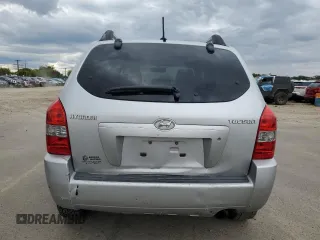2008 Hyundai Tucson GLS with VIN KM8JM12B28U870149, listed as a Copart auction lot 70970264 with 159,606 mi miles and Salvage Title. Bid and sale history available at carsss.com. Image 6.