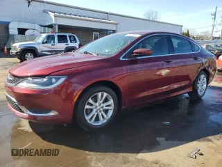 2016 Chrysler 200 Limited with VIN 1C3CCCABXGN154626, listed as a Copart auction lot 49488315 with 115,177 mi miles and Salvage Title. Bid and sale history available at carsss.com. Image 1.