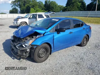 2021 Nissan Versa S with VIN 3N1CN8DV2ML809398, listed as a Copart auction lot 57832835 with 75,680 mi miles and Salvage title. Bid and sale history available at DreamBid. Image 1.
