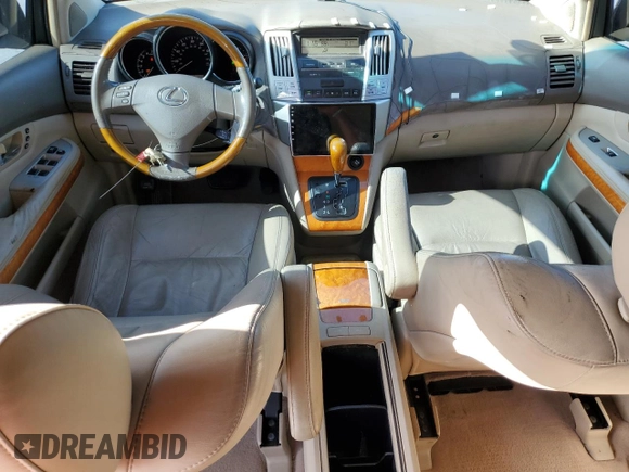 2005 Lexus RX 330 with VIN 2T2GA31U65C039876, listed as a Copart auction lot 51266635 with 207,632 mi miles and Salvage Title. Bid and sale history available at carsss.com. Image 8.